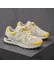 Adidasi dama casual albi cu galben 30664 Adidasi dama casual albi cu galben 30664